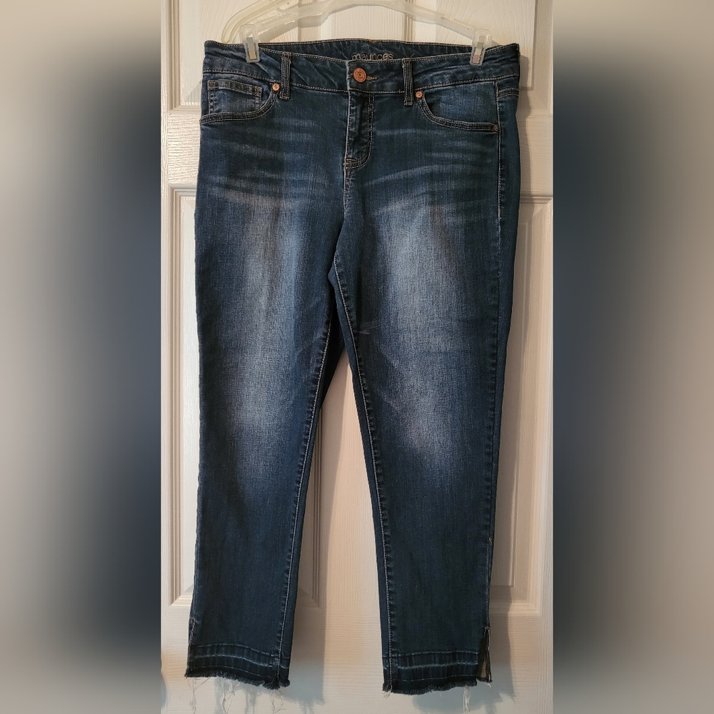 Maurices Blue Jeans Ainkle High Rise